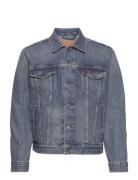 The Trucker Jacket Broadway Te Farkkutakki Denimtakki Blue LEVI´S Men