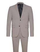 Plain Mens Suit - Normal Lenght Puku Beige Lindbergh