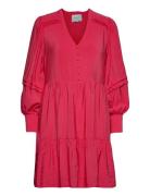 Rozalia Dress Lyhyt Mekko Pink Dante6