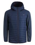 Jjemulti Quilted Jacket Noos Vuorillinen Takki Topattu Takki Navy Jack...