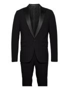 Responsibly Made Stretch Tuxedo Sui Smokki Black Lindbergh