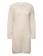 Fora V Dress Lyhyt Mekko Cream Noella