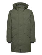 Kenny Usx Parka 5 Parka Takki Khaki Green Didriksons