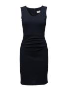 Sara Dress Lyhyt Mekko Navy Kaffe