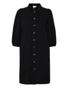 Kaeva Corduroy Dress Lyhyt Mekko Black Kaffe