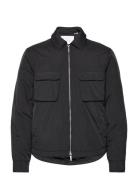 Harry Quilted Hybrid Jacket Tikkitakki Black Les Deux