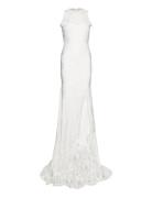 Yasjakobe Sl Maxi Dress - Celeb Maksimekko Juhlamekko White YAS