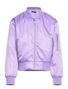 Nkfmacasia Bomber Jacket Bombertakki Purple Name It