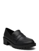 Biapearl Simple Penny Loafer Carnation Loaferit Matalat Kengät Black B...