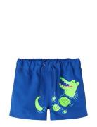 Nmmzoro Long Swim Shorts Noos Uimashortsit Blue Name It