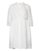 Mica Dress Lyhyt Mekko White A-View