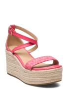 Serena Wedge Espadrille Korolliset Sandaalit Espadrillot Pink Michael ...