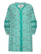 Dvf Jessica Dress Lyhyt Mekko Green Diane Von Furstenberg