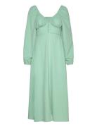 Maja Dress Maksimekko Juhlamekko Green Gina Tricot