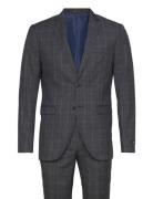 Jprfranco Check Suit Sn Puku Navy Jack & J S