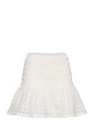 Crystal Skirt Lyhyt Hame White A-View