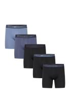 Jaclouis Boxer Briefs 5 Pack Bokserit Navy Jack & J S