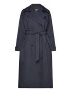 Trenchcoat Maxime Trenssi Takki Blue Lindex