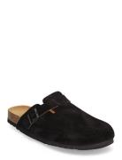 Sl Olivier Suede Black Aamutossut Tohvelit Black Scholl