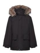 Nkmmarlin Parka Jacket Pb Fo Parka Takki Black Name It