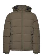 Slhcooper Puffer Jkt Noos Vuorillinen Takki Topattu Takki Khaki Green ...