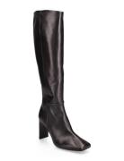 Long Boots Korkeavartiset Saapikkaat Black Billi Bi