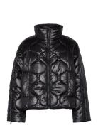 Slfmika Short Quilted Jacket Vuorillinen Takki Topattu Takki Black Sel...