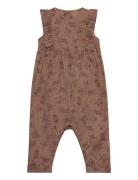 Romper Milia Jumpsuit Haalari Brown Wheat