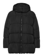 Vmnio Jacket Noos Vuorillinen Takki Topattu Takki Black Vero Moda