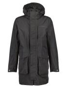 Andreas Usx Parka Parka Takki Black Didriksons