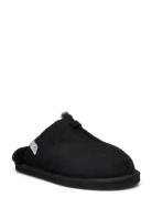 Shearling Slippers Aamutossut Tohvelit Black Rosemunde