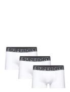 Trunk Triple Pack Bokserit White Superdry