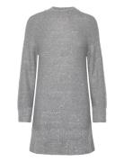 Glitter Knit Dress Lyhyt Mekko Silver By Ti Mo