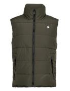 Sports Puffer Gilet Liivi Khaki Green Superdry