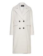 Onlvaleria Piper Coat Otw Cc Outerwear Coats Winter Coats White ONLY