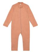 Jumpsuit - Soft Wool Jumpsuit Haalari Orange CeLaVi