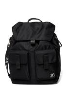 Everything Backpack L Solid Reppu Laukku Black Marimekko