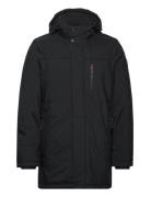 Hooded Parka Jacket Parka Takki Black Lindbergh