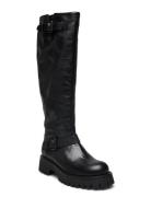 Long Boots Korkeavartiset Saapikkaat Black Billi Bi