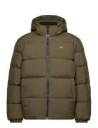 Tjm Essential Down Jacket Vuorillinen Takki Topattu Takki Khaki Green ...