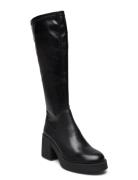 Women Boots Korkeavartiset Saapikkaat Black Tamaris