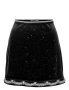 Marina Skirt Lyhyt Hame Black Love Lolita