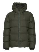 Alta Puffer Jacket W3T3 Vuorillinen Takki Topattu Takki Khaki Green Ra...