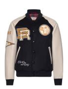 Varsity Bomber Bombertakki Takki Navy Baracuta