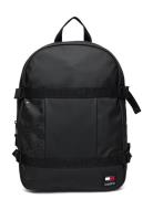 Tjm Daily + Sternum Backpack Reppu Laukku Black Tommy Hilfiger