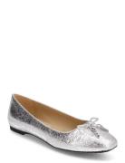 Nori Flex Flat Ballerinat Silver Michael Kors