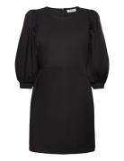 Mschlene Lana 3/4 Dress Lyhyt Mekko Black MSCH Copenhagen