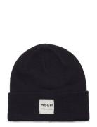 Mschmojo Logo Beanie Accessories Headwear Beanies Black MSCH Copenhage...