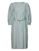 Mschjoanita 3/4 Dress Stp Lyhyt Mekko Blue MSCH Copenhagen