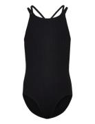 Swimsuit Bg Rib Uimapuku Uima-asut Black Lindex